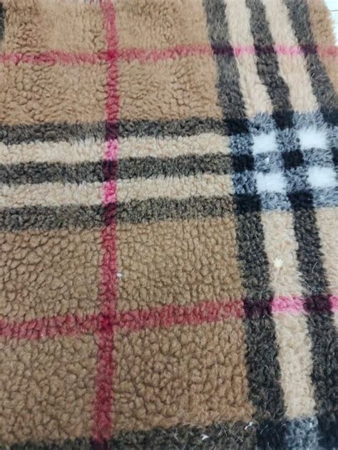 burberry sea fleece|burberry upholstery fabric.